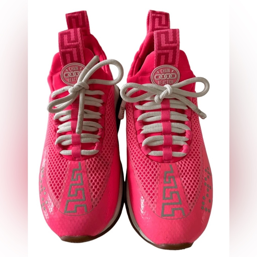 Versace Chain Reaction Sneaker
Neoprene Hot Pink Size 41